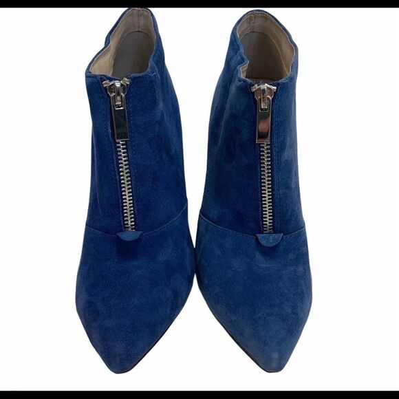 Aldo Sherly suede ankle boots sky blue size 9 - Picture 5 of 7